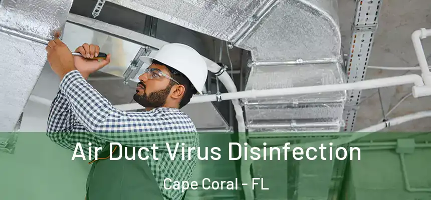 Air Duct Virus Disinfection Cape Coral - FL