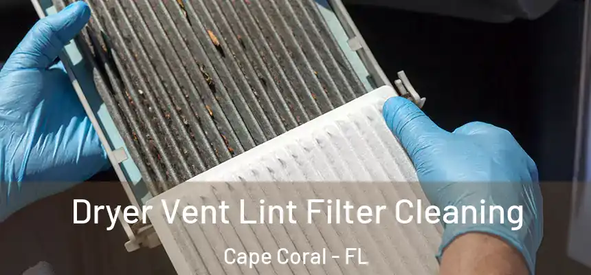 Dryer Vent Lint Filter Cleaning Cape Coral - FL
