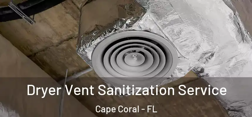 Dryer Vent Sanitization Service Cape Coral - FL