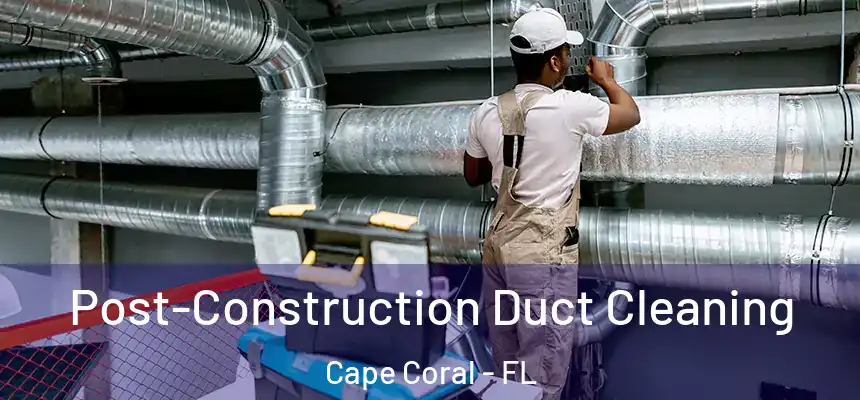 Post-Construction Duct Cleaning Cape Coral - FL