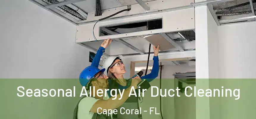 Seasonal Allergy Air Duct Cleaning Cape Coral - FL