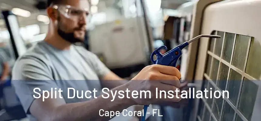 Split Duct System Installation Cape Coral - FL
